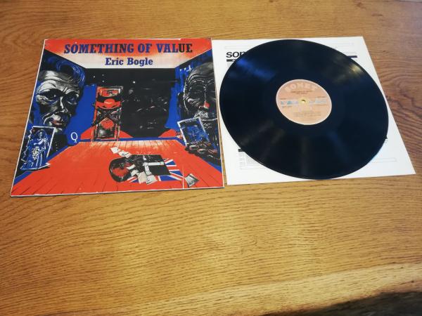 Eric Bogle Something of Value 1988 Sonet Records SNTF 1004 Australische Pressung VG/VG+